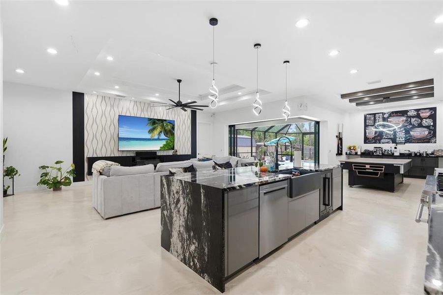 Furnished interior view inside a new home in , North Port (Image 9).