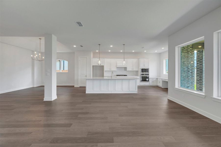 Spacious, unfurnished interior of a new home in Brookewater - Ascent Collection, Rosenberg (Image 15).