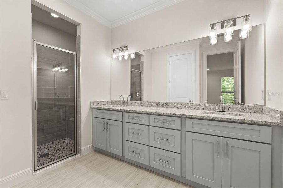 Furnished interior view inside a new home in , Belleview (Image 9).