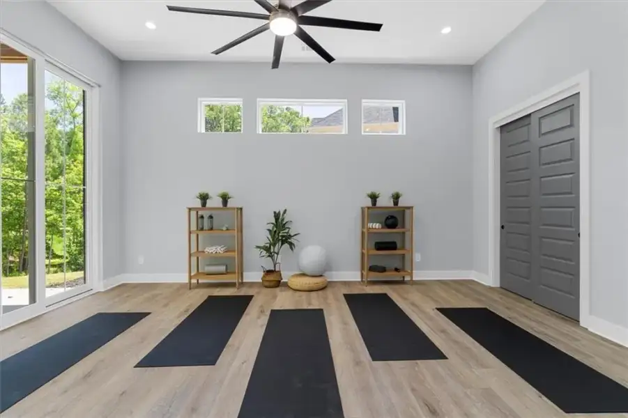 Furnished interior view inside a new home in , Marietta (Image 10).