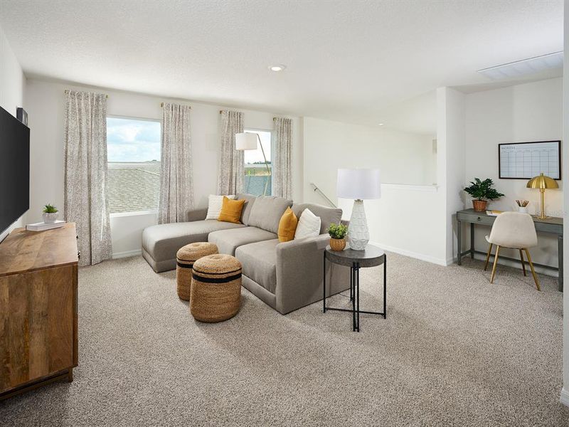 Furnished interior view inside a new home in Coasterra - Premier Series, Palmetto (Image 8).