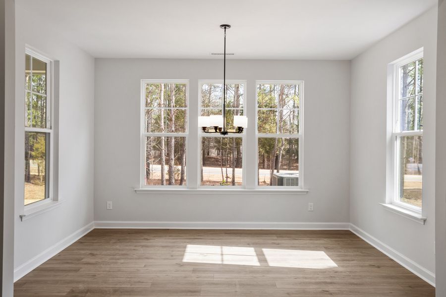 Spacious, unfurnished interior of a new home in Sweetbrier, Durham (Image 25).