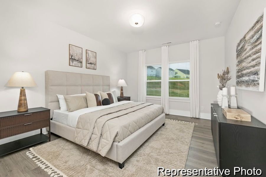 Furnished interior view inside a new home in Kensington, China Grove (Image 9).