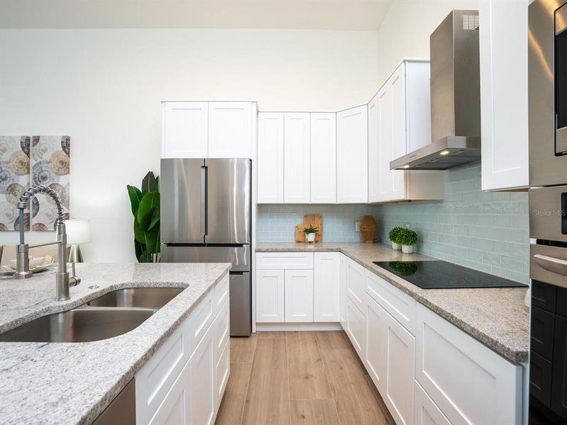 Furnished interior view inside a new home in , Sarasota (Image 32).