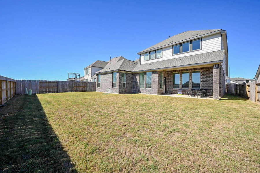 Exterior details and patio area of a home in StoneCreek Estates, Richmond (Image 32).