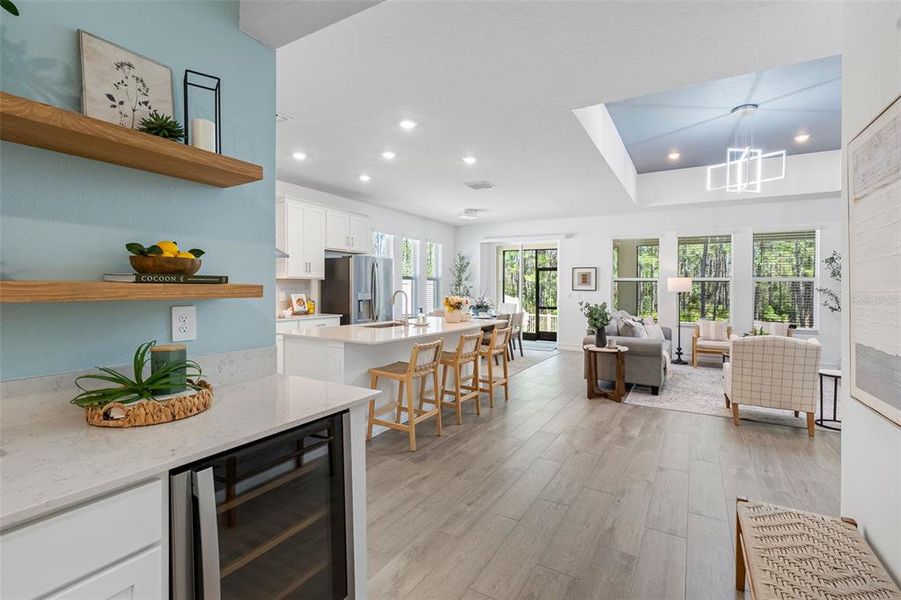 Furnished interior view inside a new home in Pearl Estates, Lutz (Image 14). Furnished interior view inside a new home in Pearl Estates, Lutz (Image 14).