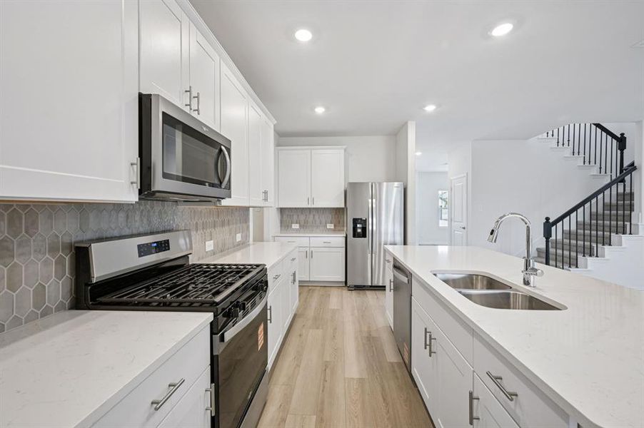 Photo is not of the actual home, but is an inspirational photo of builder’s model home and may depict options, furnishings, and/or decorator features that are not included.