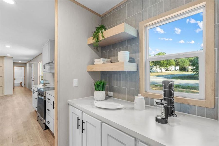 Furnished interior view inside a new home in , Granbury (Image 14). Furnished interior view inside a new home in , Granbury (Image 14).