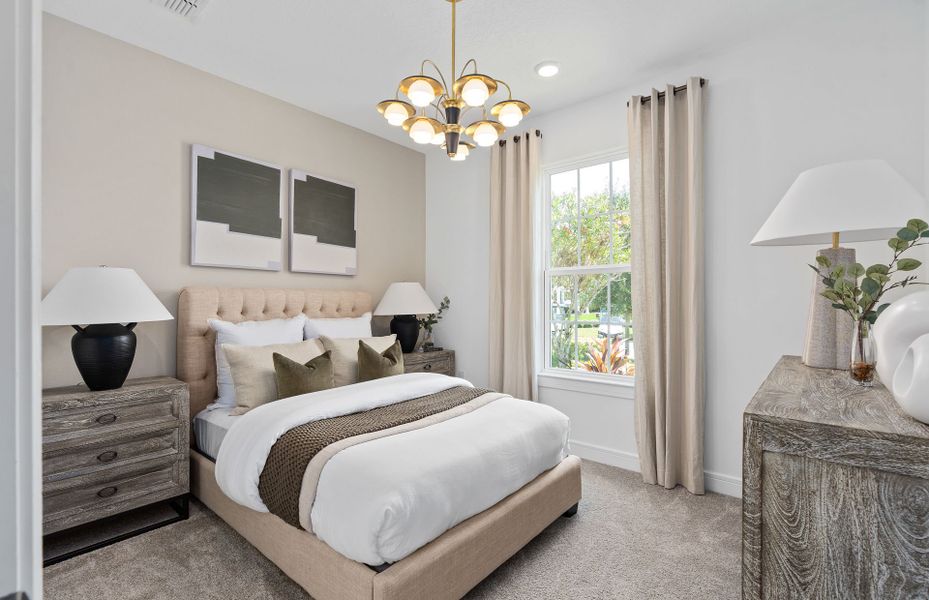 Representative furnished interior of a home built from the Prosperity by Del Webb in Del Webb Sunbridge, St. Cloud (Image 9).