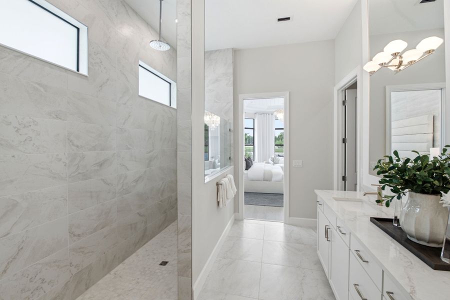 Furnished interior view inside a new home in Amara, Lake Worth (Image 17). Furnished interior view inside a new home in Amara, Lake Worth (Image 17).