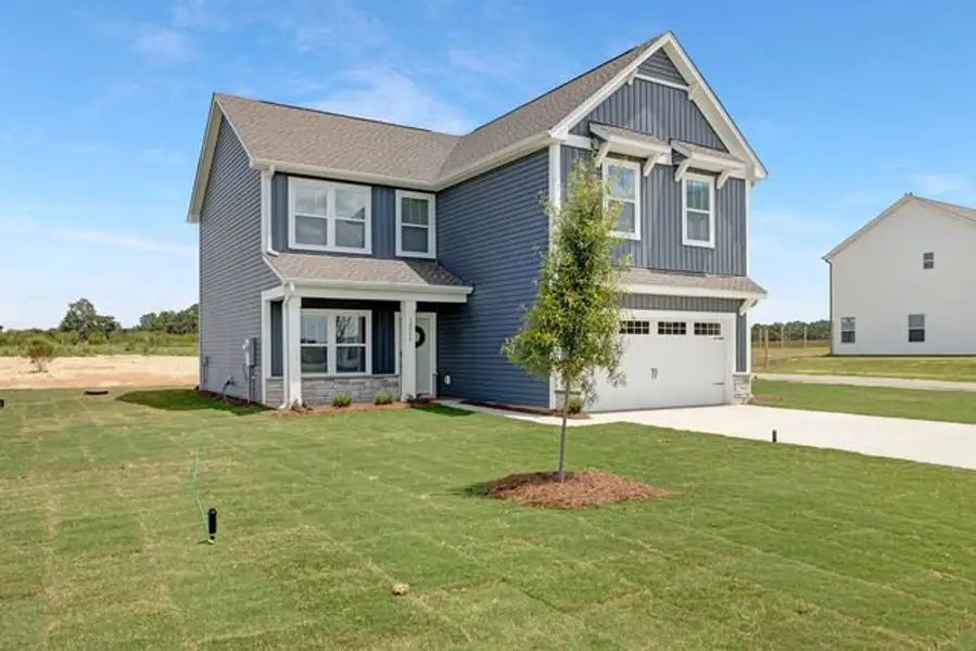 Representative exterior photo of a completed home built from the Eden by True Homes in Tanglewood East, Angier, NC (Image 24).