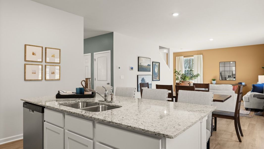 Furnished interior view inside a new home in Oconee Overlook, Gainesville (Image 8).