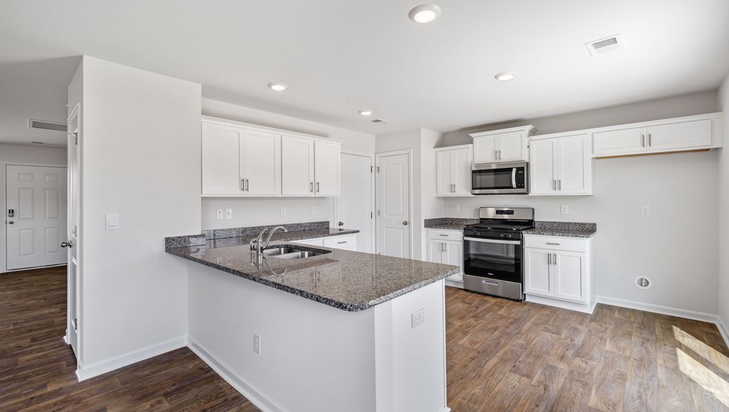 Representative furnished interior of a home built from the BRANDON by D.R. Horton in Baxter Village, Boiling Springs (Image 6). Representative furnished interior of a home built from the BRANDON by D.R. Horton in Baxter Village, Boiling Springs (Image 6).