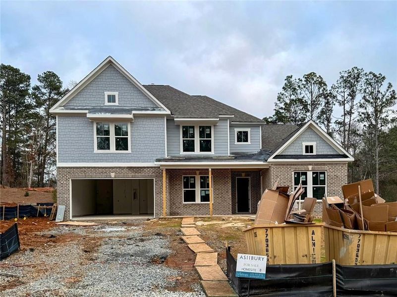 In-progress construction of a new home in Ashbury Commons, Powder Springs, GA (Image 31). In-progress construction of a new home in Ashbury Commons, Powder Springs, GA (Image 31).