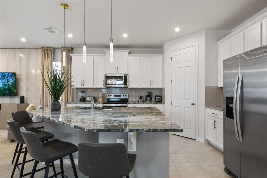 Furnished interior view inside a new home in , Kissimmee (Image 13).