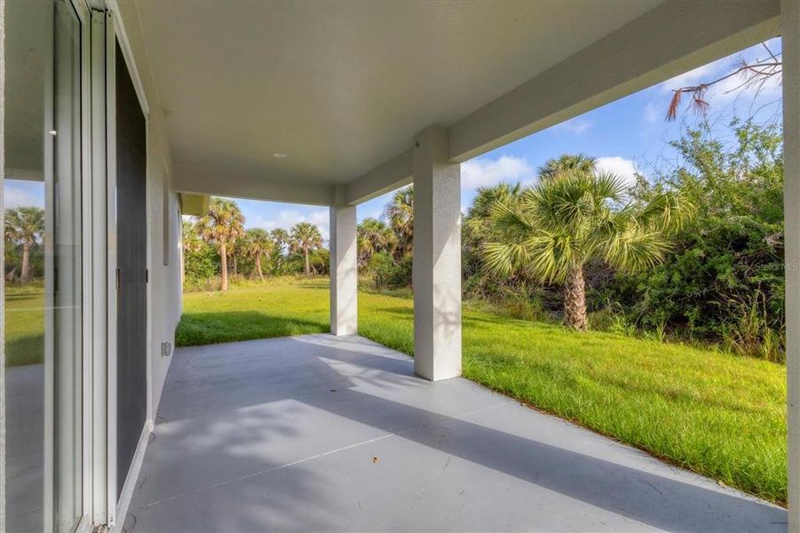 Exterior details and patio area of a home in , Rotonda West (Image 22).
