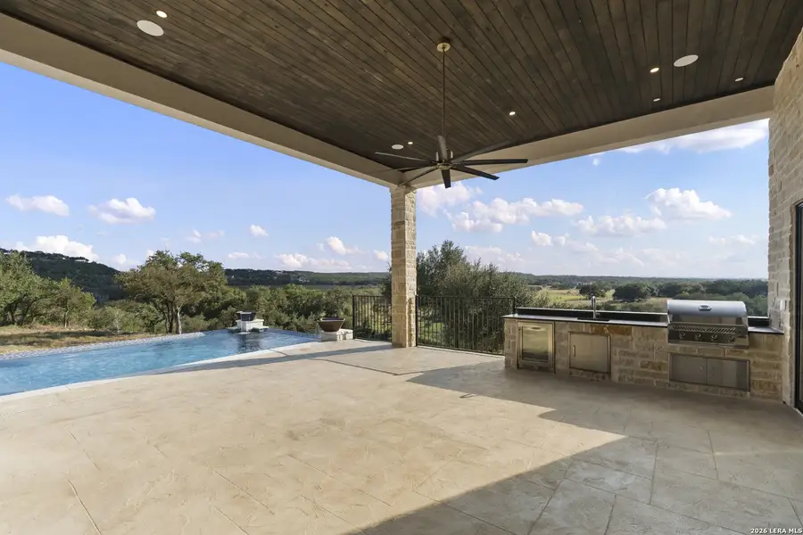 Exterior details and patio area of a home in , Canyon Lake (Image 40).