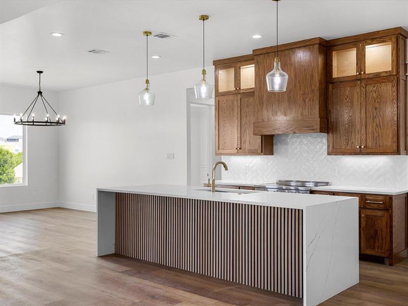 Furnished interior view inside a new home in , Fort Worth (Image 18). Furnished interior view inside a new home in , Fort Worth (Image 18).