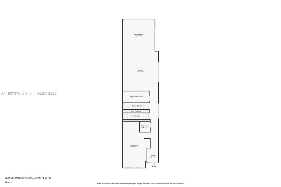 2D floor plan layout of this home in , Miami, FL (Image 21). 2D floor plan layout of this home in , Miami, FL (Image 21).
