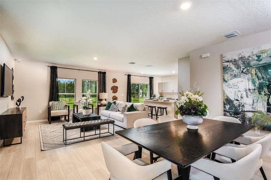 Furnished interior view inside a new home in Two Rivers, Zephyrhills (Image 6).