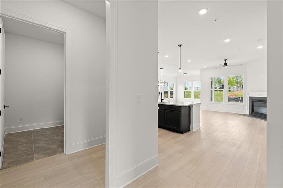 Spacious, unfurnished interior of a new home in The Reserve at Bells Ferry, Kennesaw (Image 35).