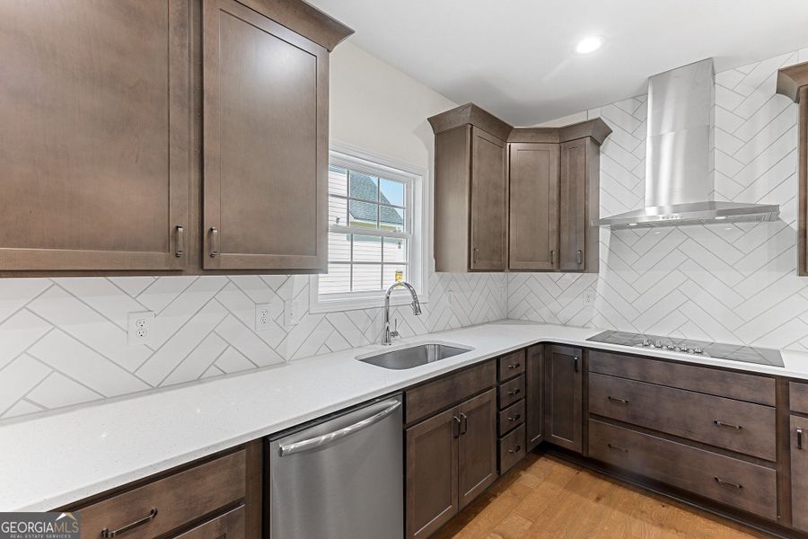 Furnished interior view inside a new home in Juliette Crossing, Forsyth (Image 24).