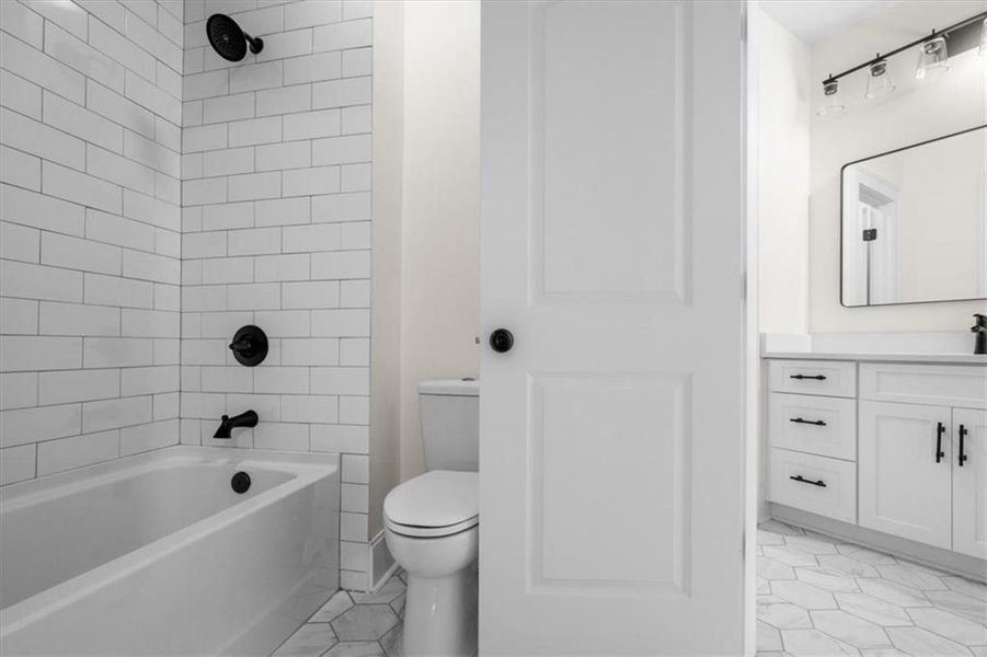 Furnished interior view inside a new home in , Douglasville (Image 13).