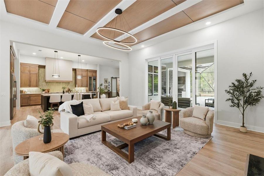 Furnished interior view inside a new home in , Archer (Image 9).