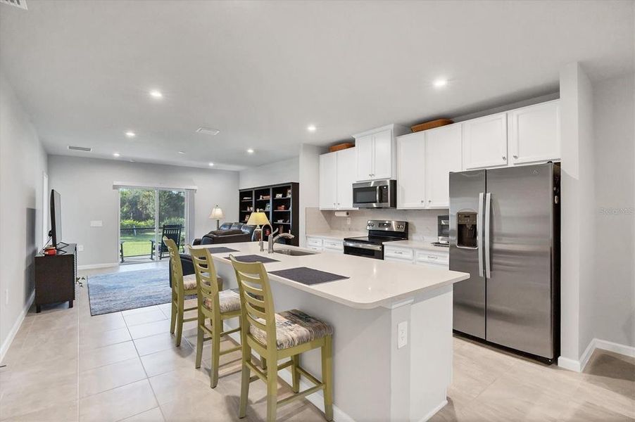 Furnished interior view inside a new home in , Port Charlotte (Image 24). Furnished interior view inside a new home in , Port Charlotte (Image 24).