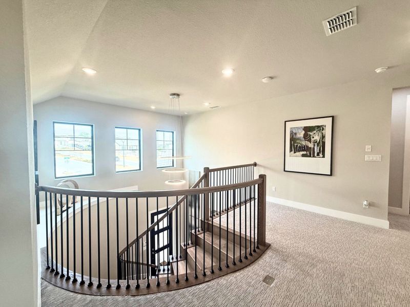 Furnished interior view inside a new home in Crescent Bluff, Georgetown (Image 26).