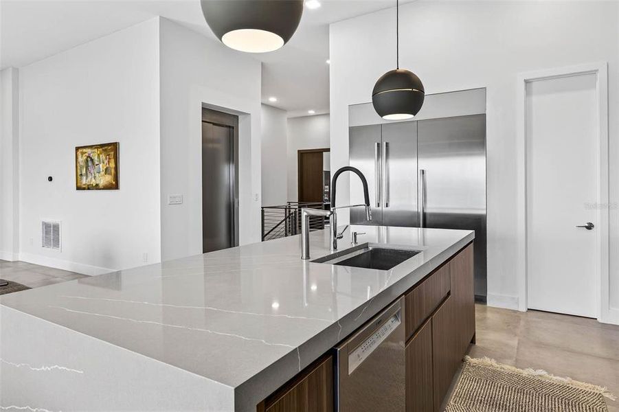 Furnished interior view inside a new home in , Redington Shores (Image 13).