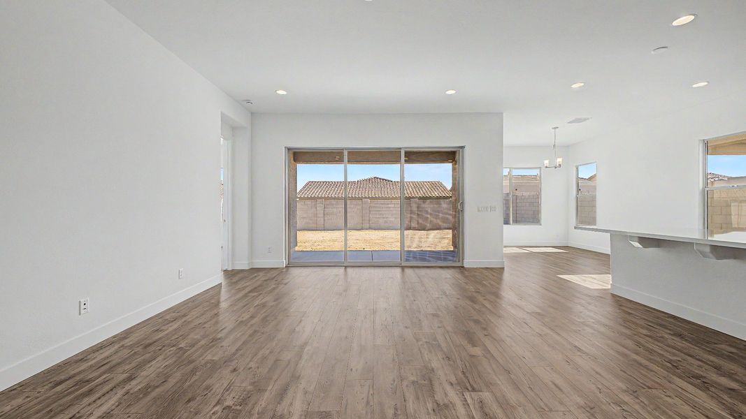 Furnished interior view inside a new home in Arroyo Seco - Hacienda, Buckeye (Image 6). Furnished interior view inside a new home in Arroyo Seco - Hacienda, Buckeye (Image 6).
