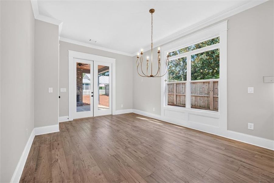 Spacious, unfurnished interior of a new home in , Flowery Branch (Image 59).