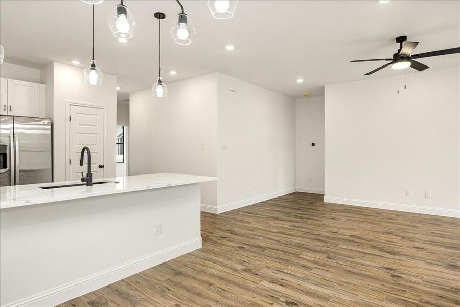 Furnished interior view inside a new home in , Granbury (Image 7).