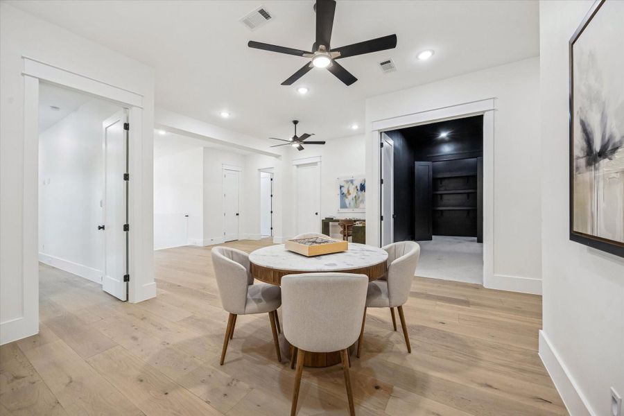 Furnished interior view inside a new home in , Houston (Image 17).