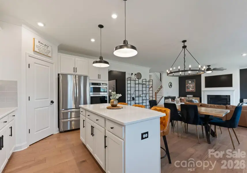 Furnished interior view inside a new home in , Charlotte (Image 5).