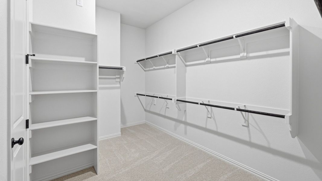 Furnished interior view inside a new home in Taylor Estates, Corinth (Image 42).