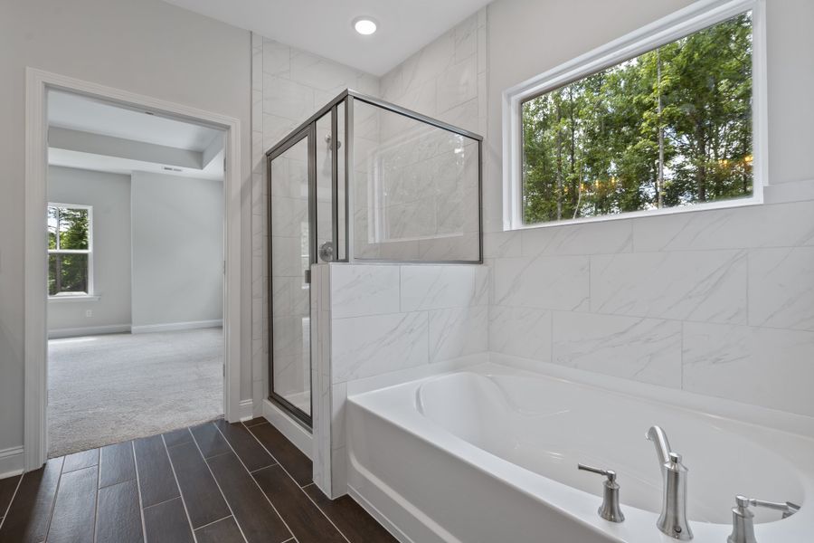 Representative furnished interior of a home built from the Brewster by Center Park Homes in Central Estates, Summerville (Image 9).