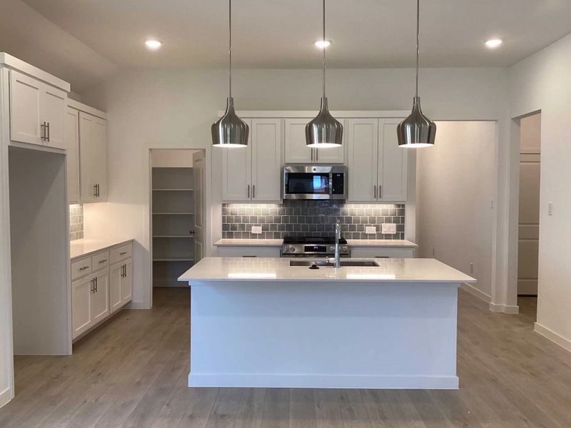 Kitchen Construction Progress featuring the Coastal Collection