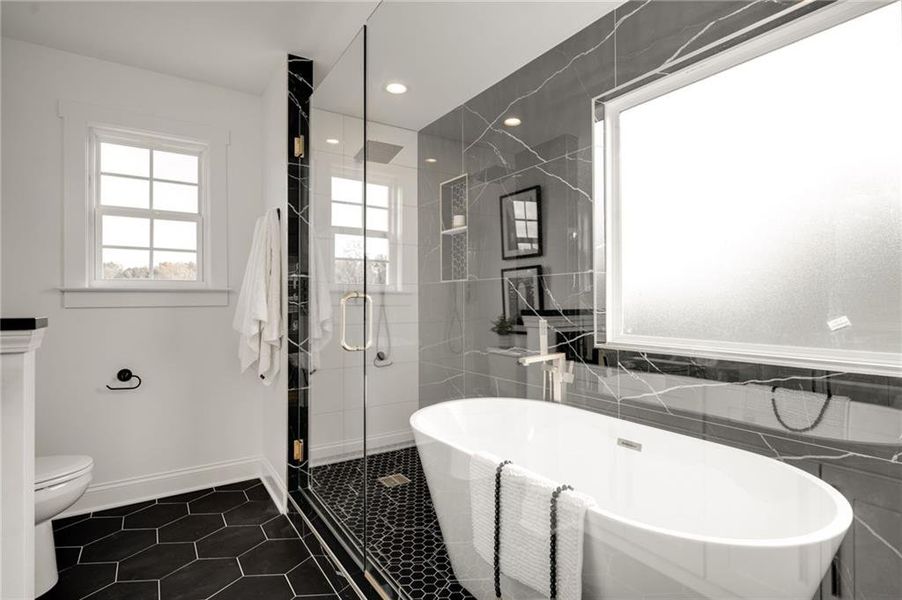 Furnished interior view inside a new home in , Rossville (Image 25).