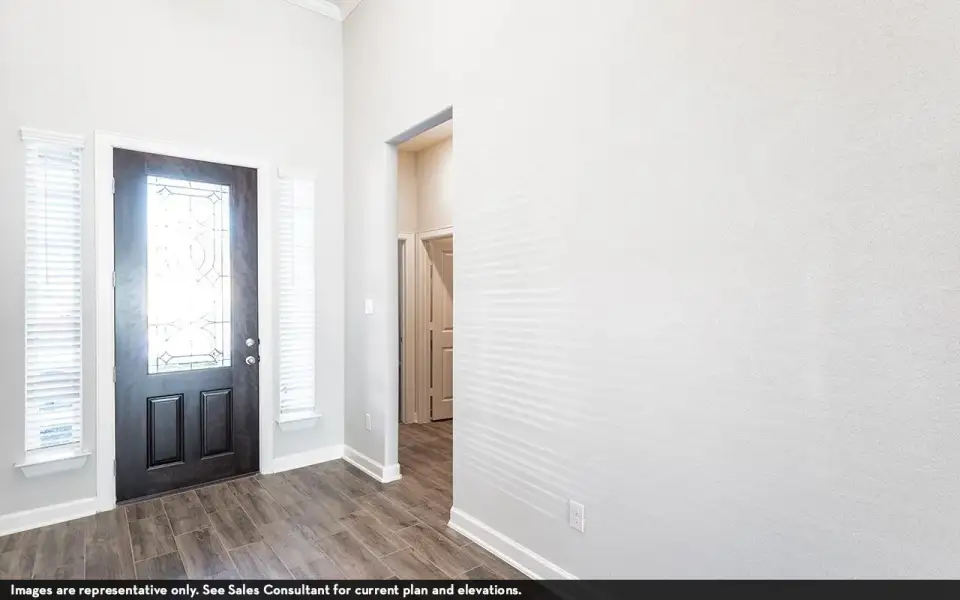 Representative unfurnished interior of a home built from the Capitola by CastleRock Communities in Lakesong, Grand Prairie (Image 10).