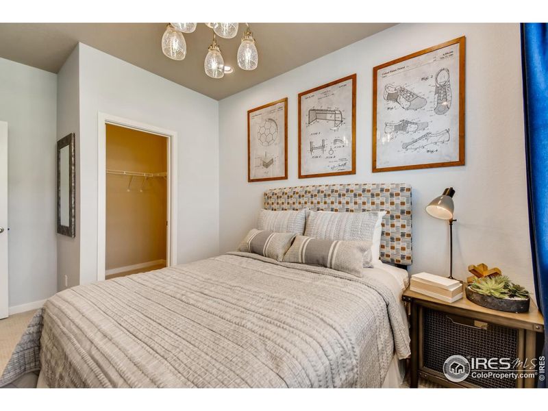 Furnished interior view inside a new home in , Longmont (Image 20). Furnished interior view inside a new home in , Longmont (Image 20).