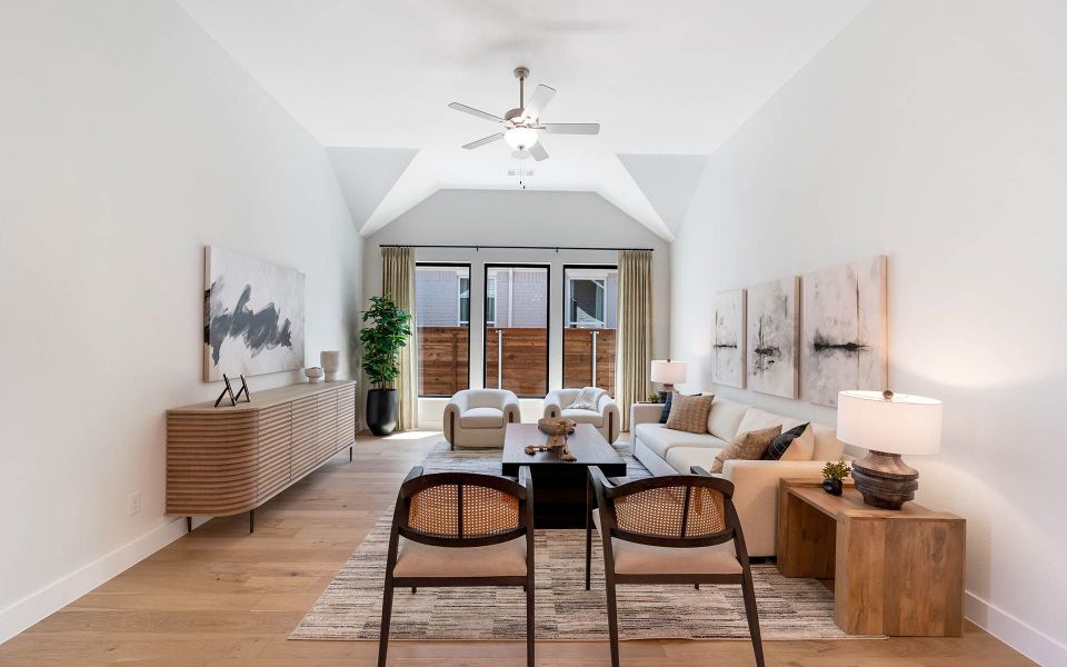 Furnished interior view inside a new home in Solterra, Mesquite (Image 15).
