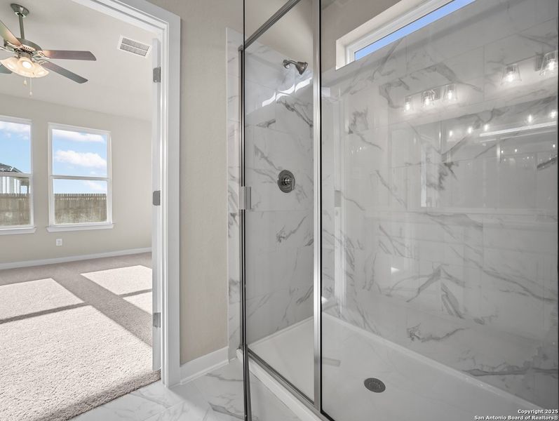 Furnished interior view inside a new home in Morgan Meadows, San Antonio (Image 7).