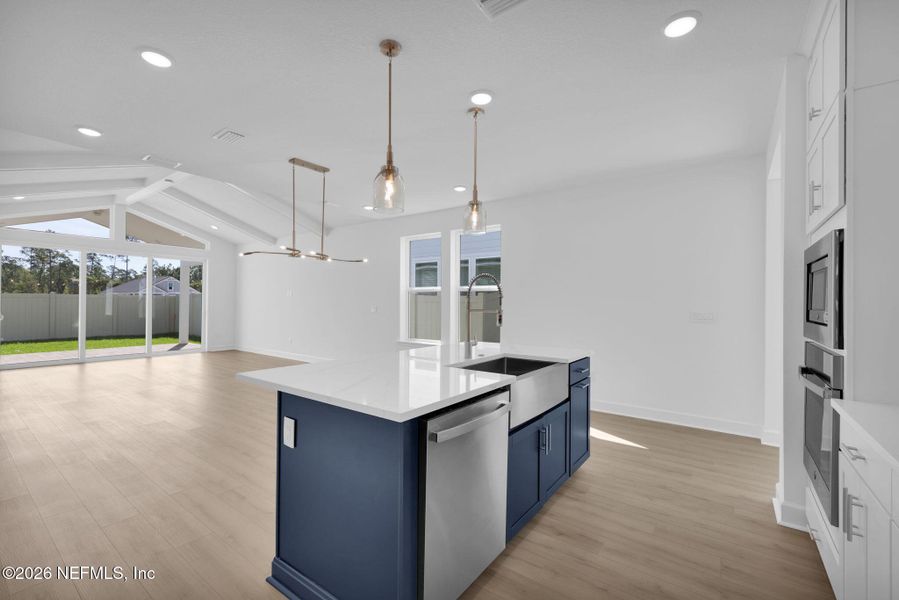 Furnished interior view inside a new home in Seabrook Village at Seabrook, Nocatee (Image 5).