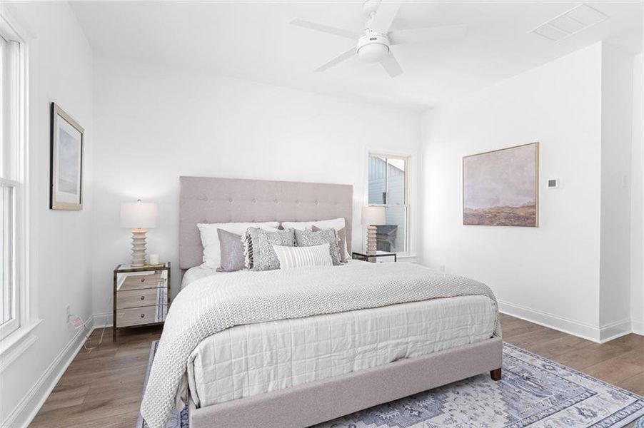 Furnished interior view inside a new home in Stillwood, Atlanta (Image 9).