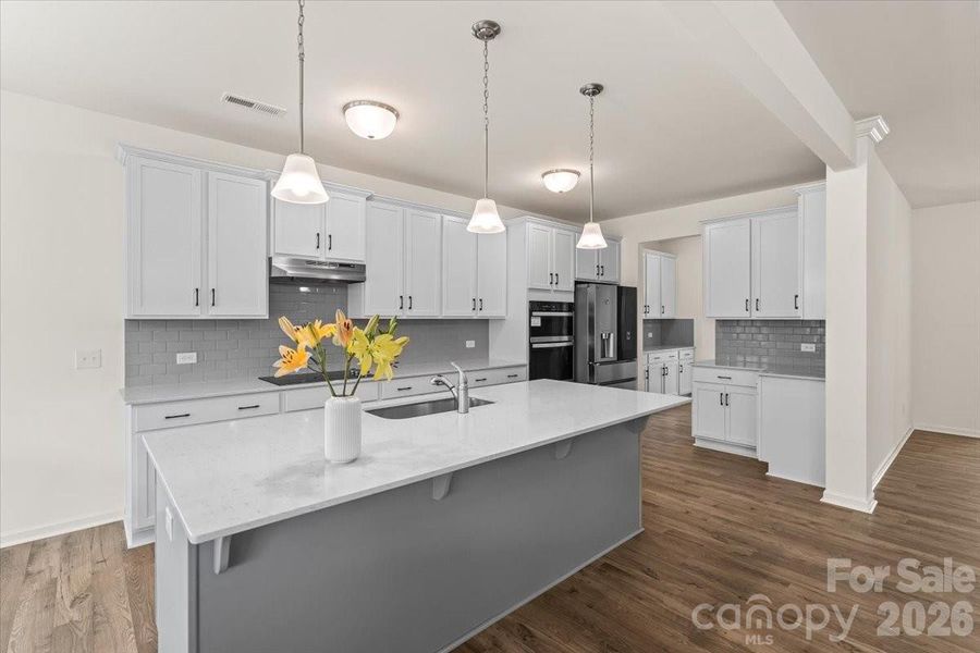 Furnished interior view inside a new home in , Troutman (Image 34).