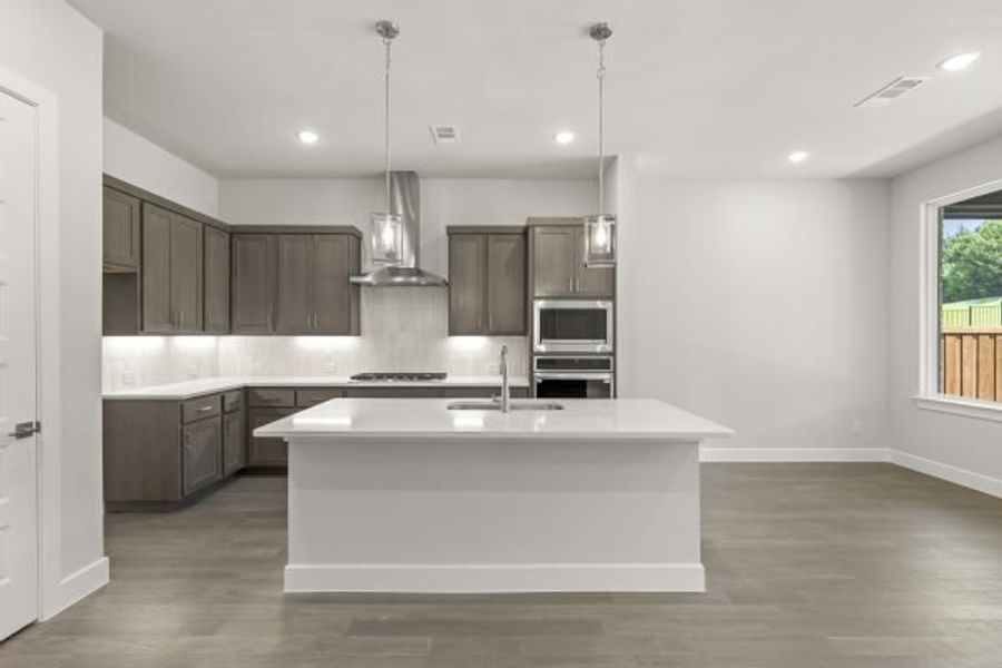 Furnished interior view inside a new home in The Highlands, Rockwall (Image 13).