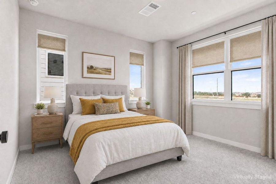 Furnished interior view inside a new home in Wildridge, Oak Point (Image 35).