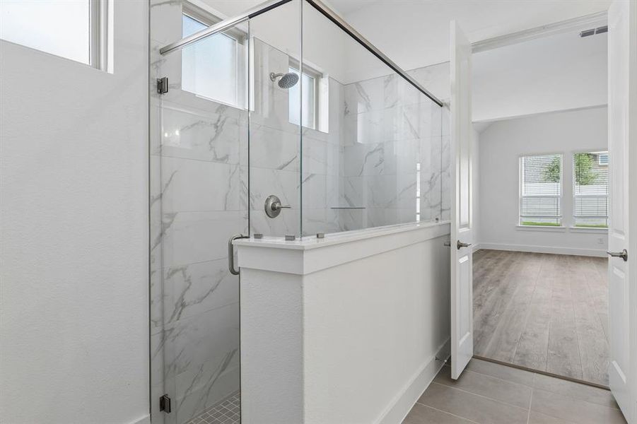 Furnished interior view inside a new home in Painted Tree Woodland West, McKinney (Image 15).